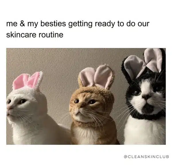 Skincare mood swings