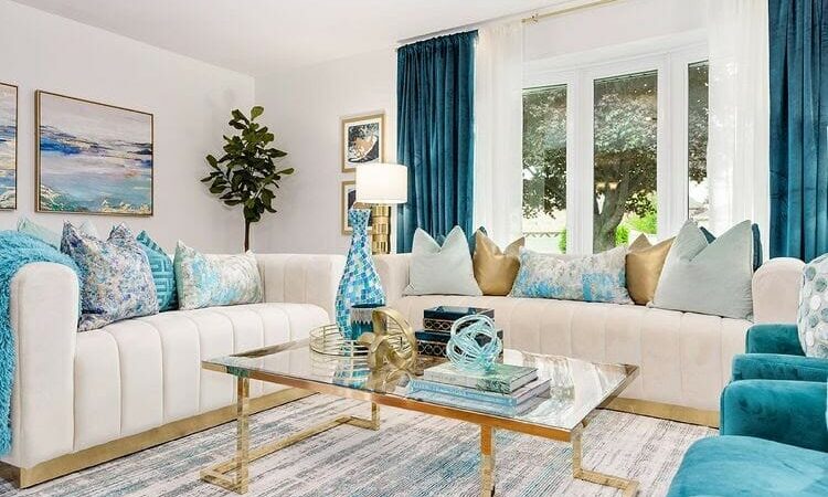 15 Decor Ideas for a Glam Living Room