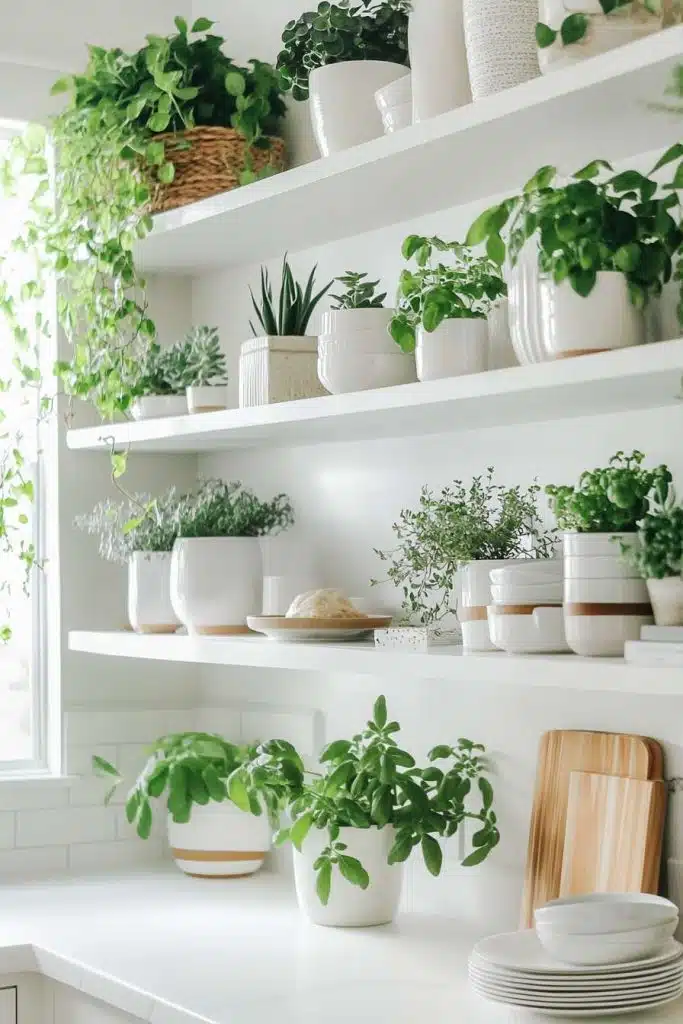 Kitchen Shelf Decor