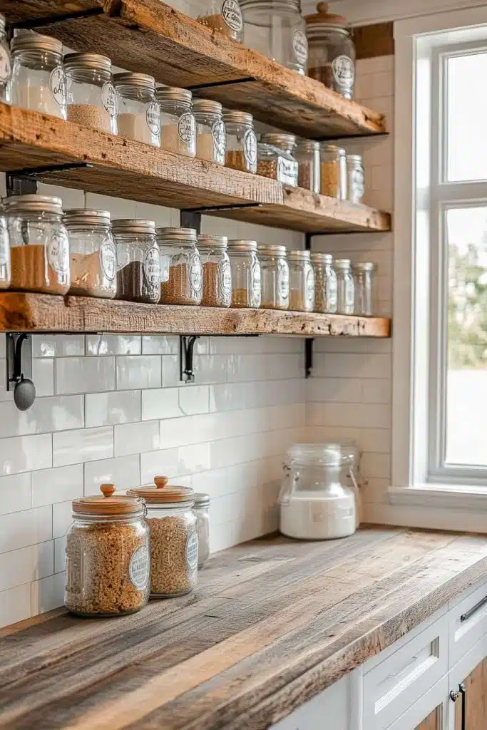 Kitchen Shelf Decor