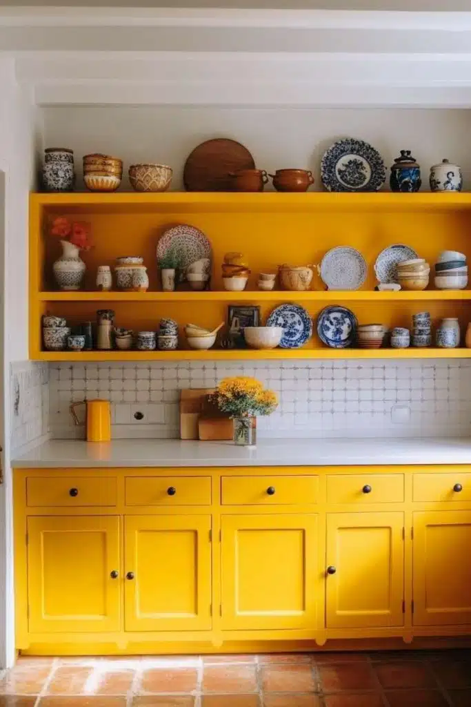 Kitchen Shelf Decor