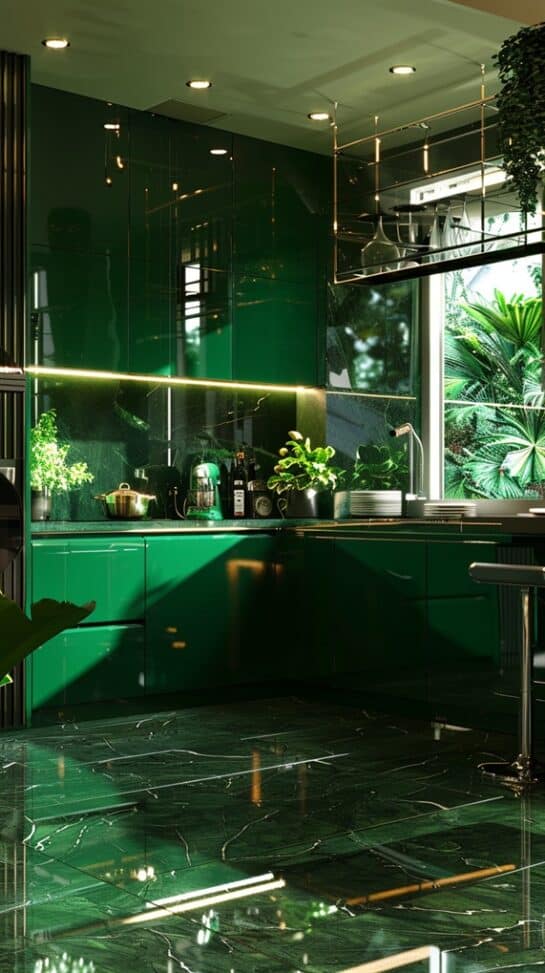 Picture of Sleek and Stylish: 16 Luxury Kitchen Design Inspirations