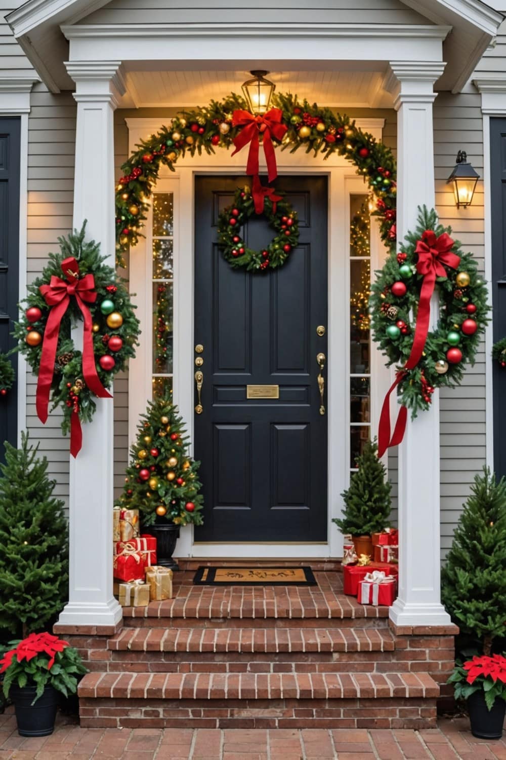 15 Festive Christmas Porch Decorating Ideas to Welcome the Holiday Spirit