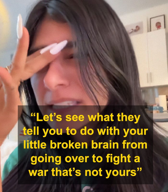 Mia Khalifa Mocks U.S. Soldiers And Wishes They Get PTSD In Controversial New Video, Sparks Fury