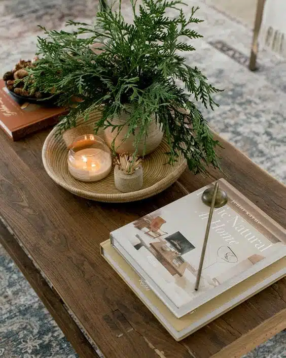 Christmas Coffee Table Decor