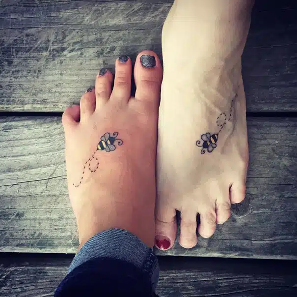 Mother-Daughter Tattoos Celebrating Unbreakable Love