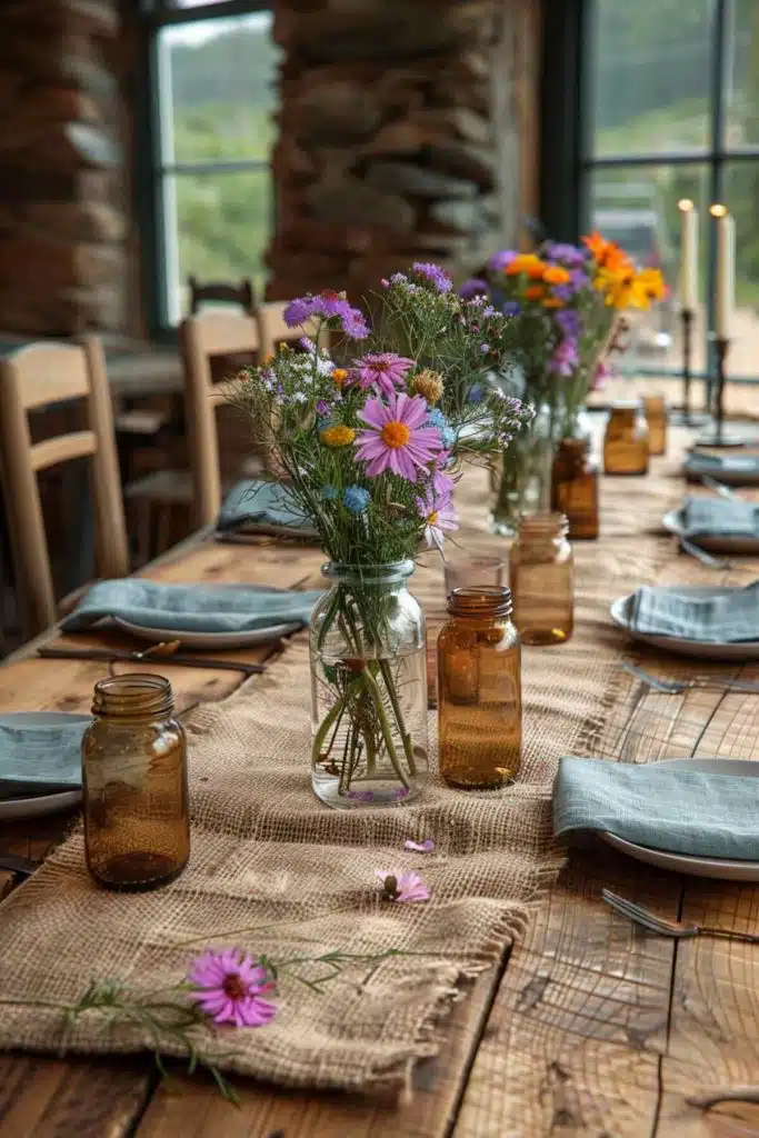 Outdoor Table Decor