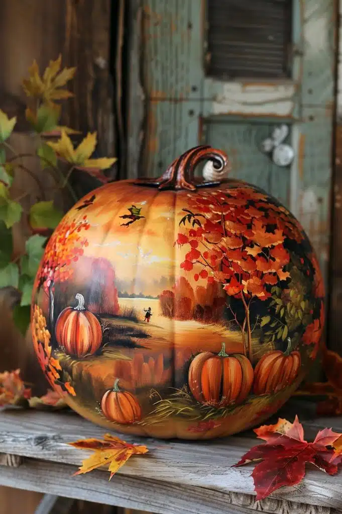 pumpkin painting ideas