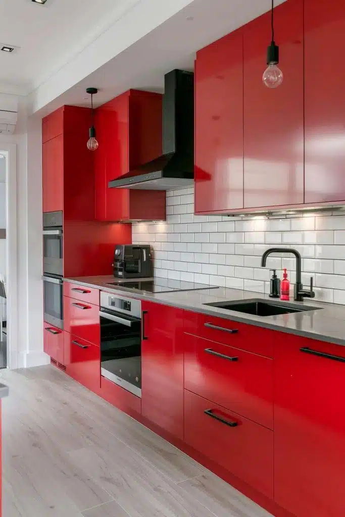 Red Kitchen Ideas