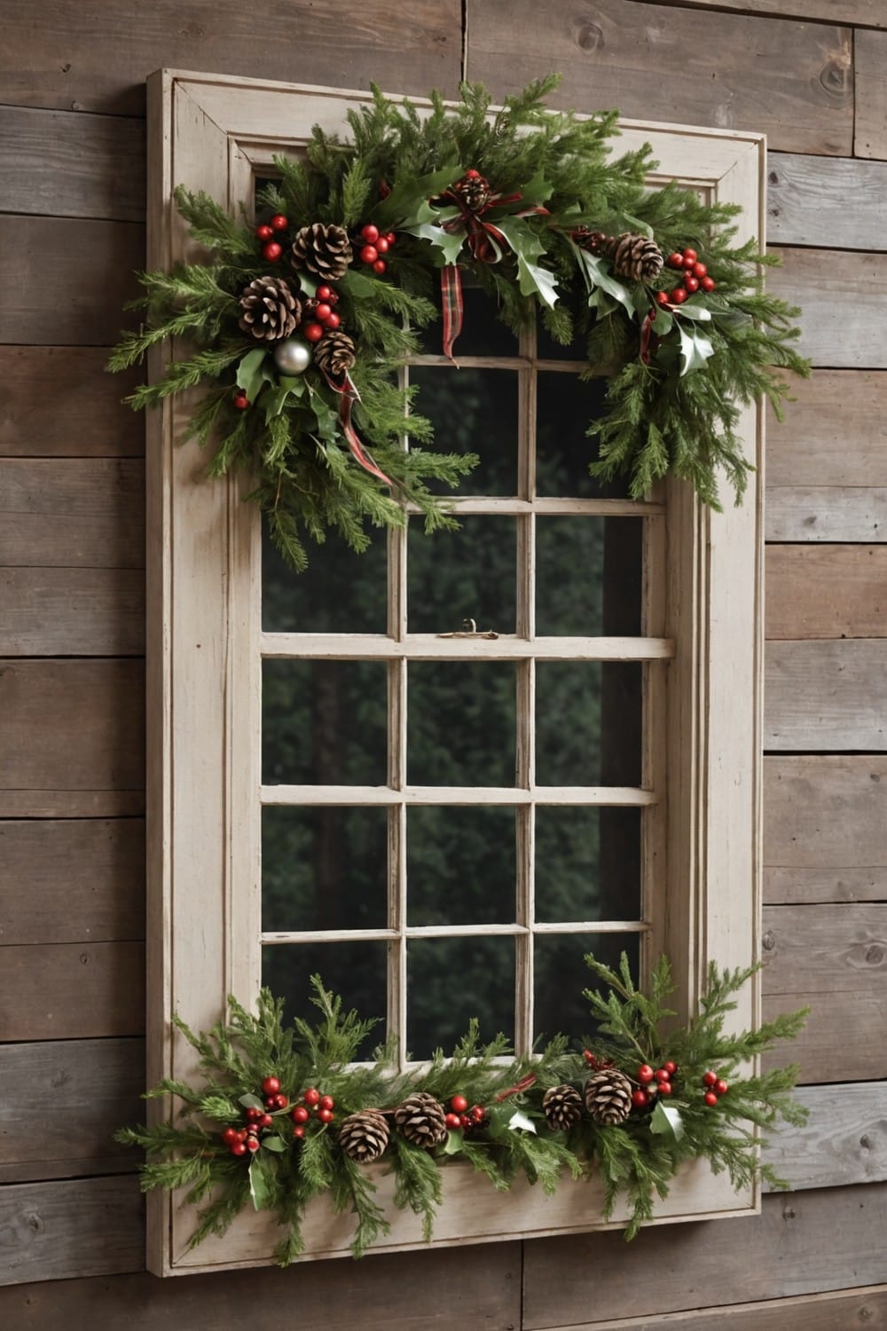 20 Farmhouse Christmas Mantel Decor Ideas