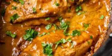 Slow Cooker Peanut Chicken