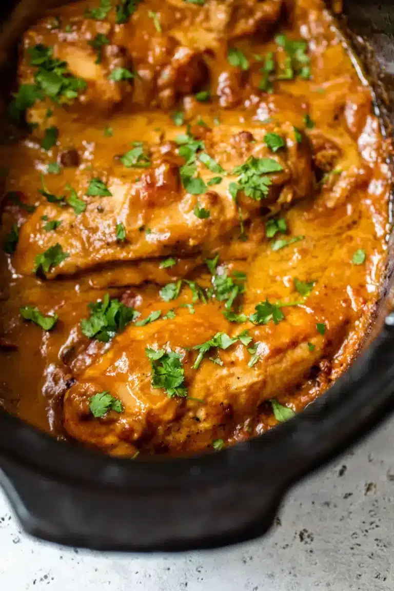 Slow Cooker Peanut Chicken