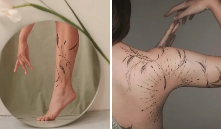 20 Stunning Flower Tattoos That Radiate Beauty and Softness