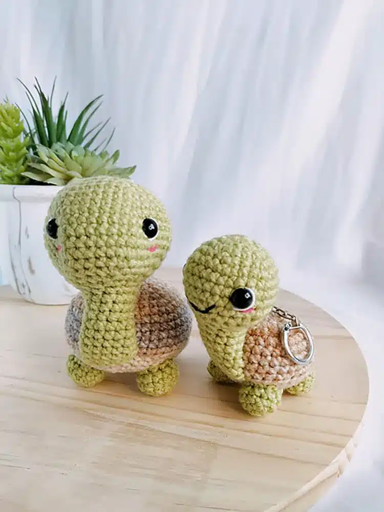 Turtle Keychain