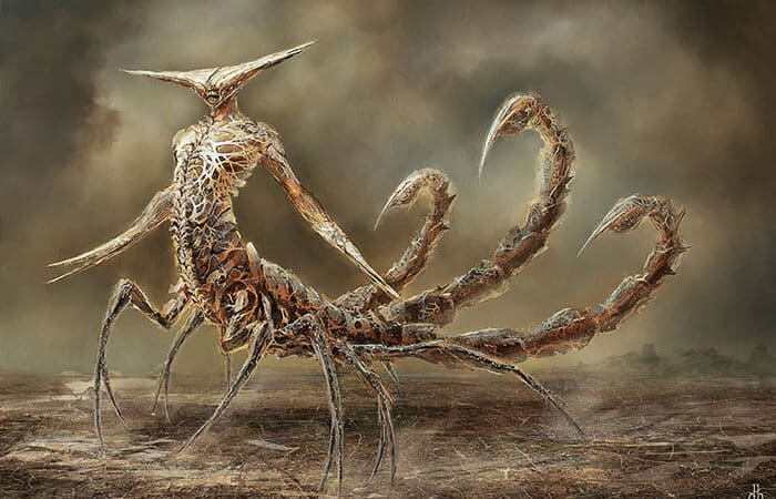 12 Zodiac Signs Reborn As Terrifying Monsters By Damon Hellandbrand