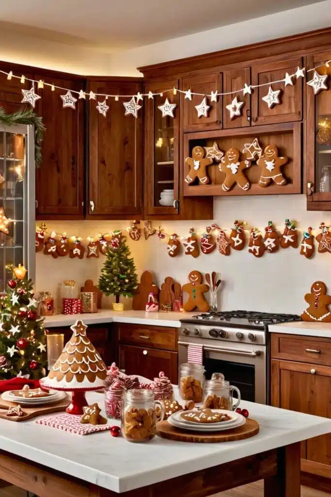 gingerbread kitchen cabinets decorating ideas