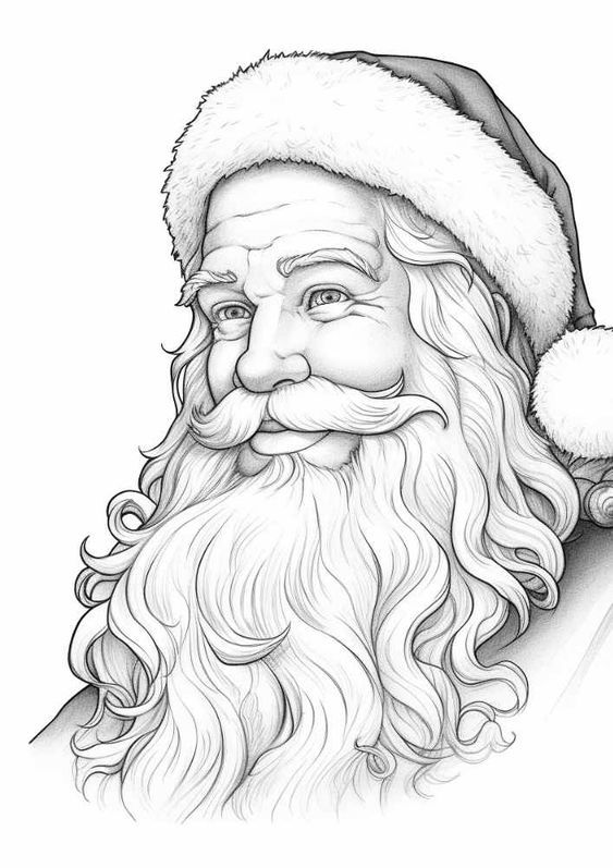 Christmas pencil art