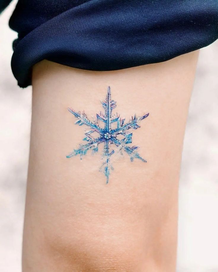 Tiny christmas tattoo idea