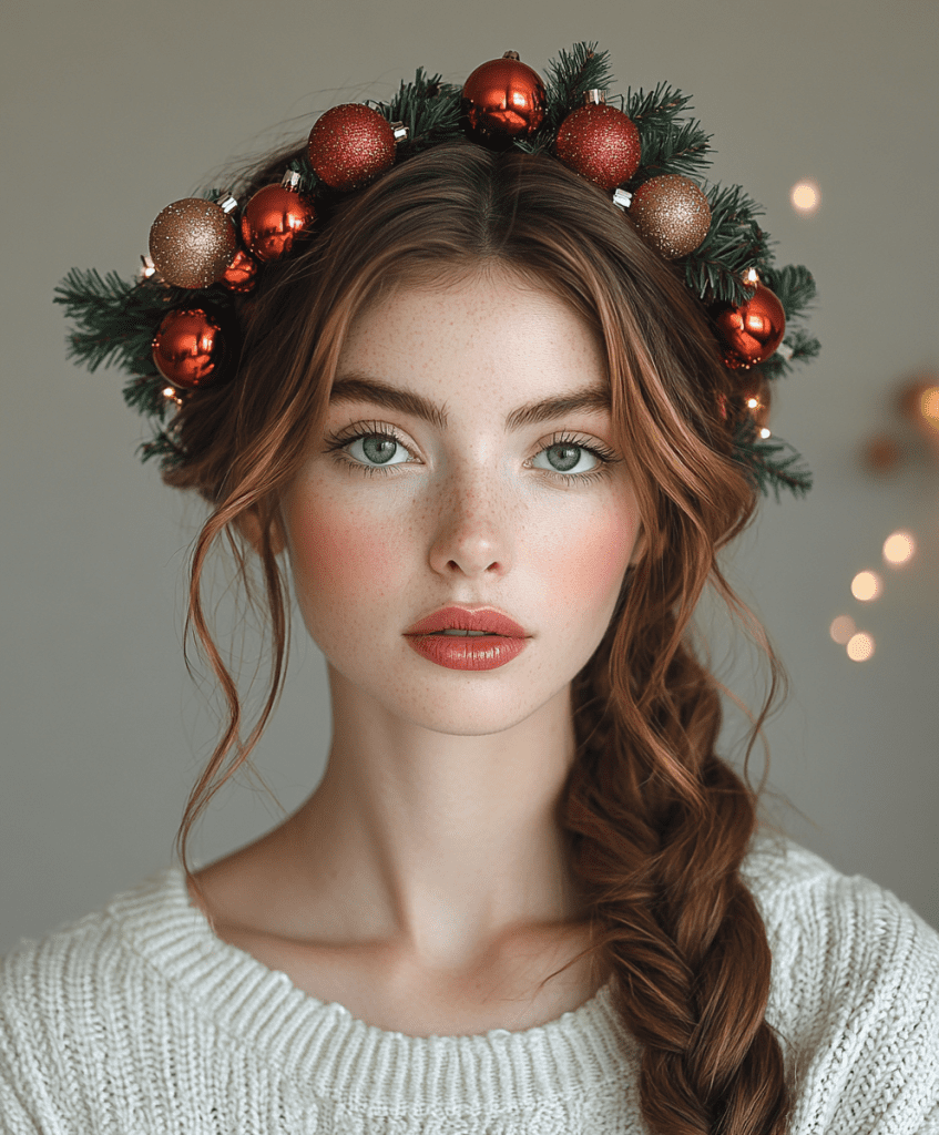 DIY Christmas Hair