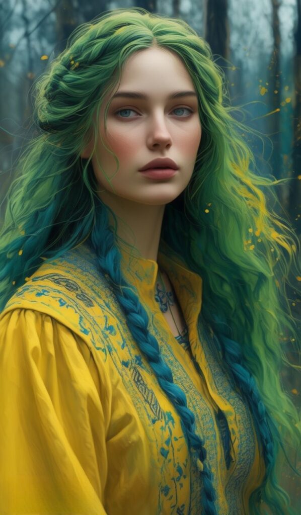 Color ideas for long hairs