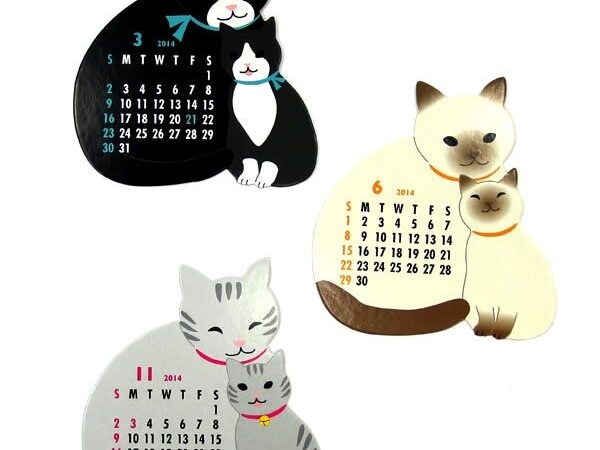 Every Day is Caturday with These Adorable Cat Calendars!