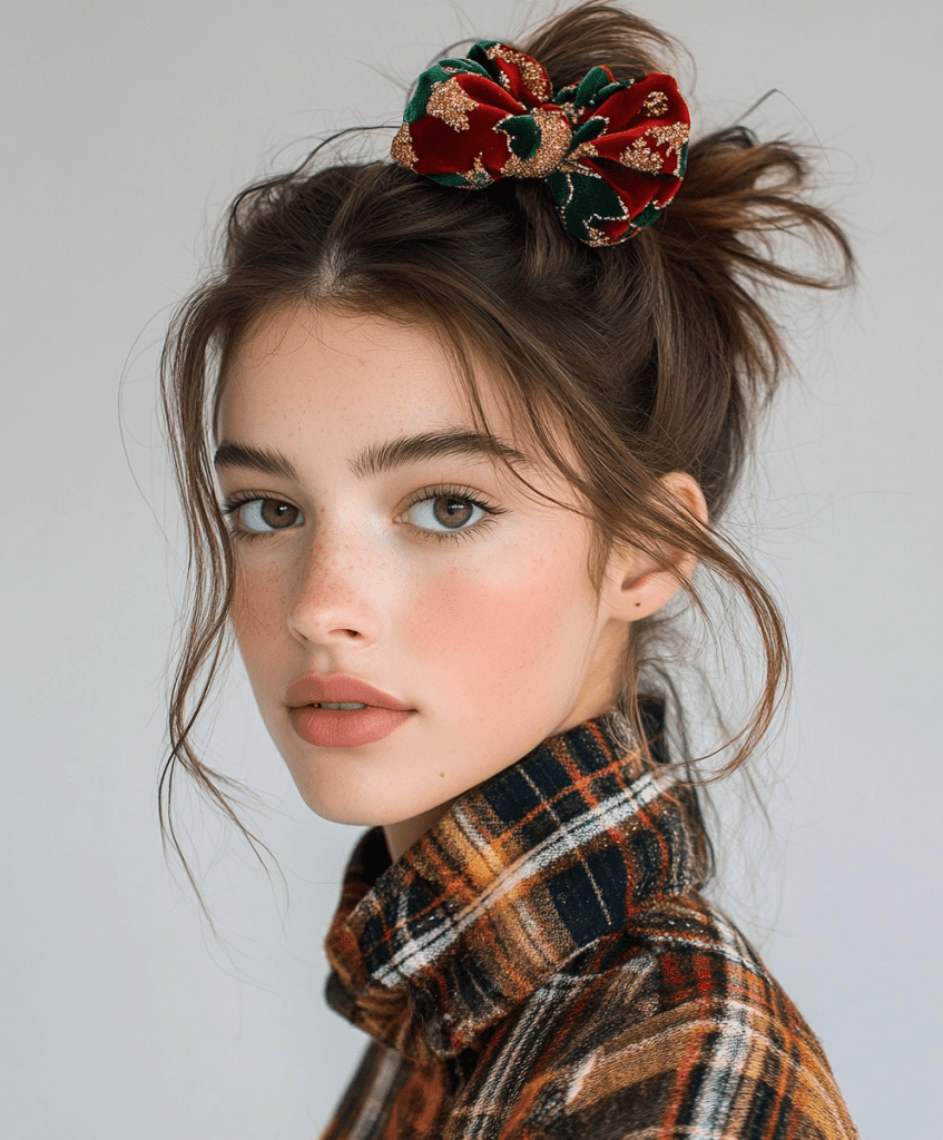 DIY Christmas Hair