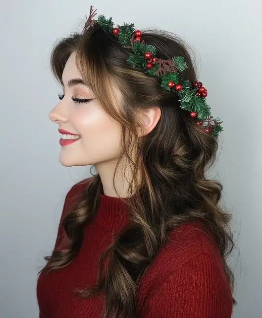 DIY Christmas Hair