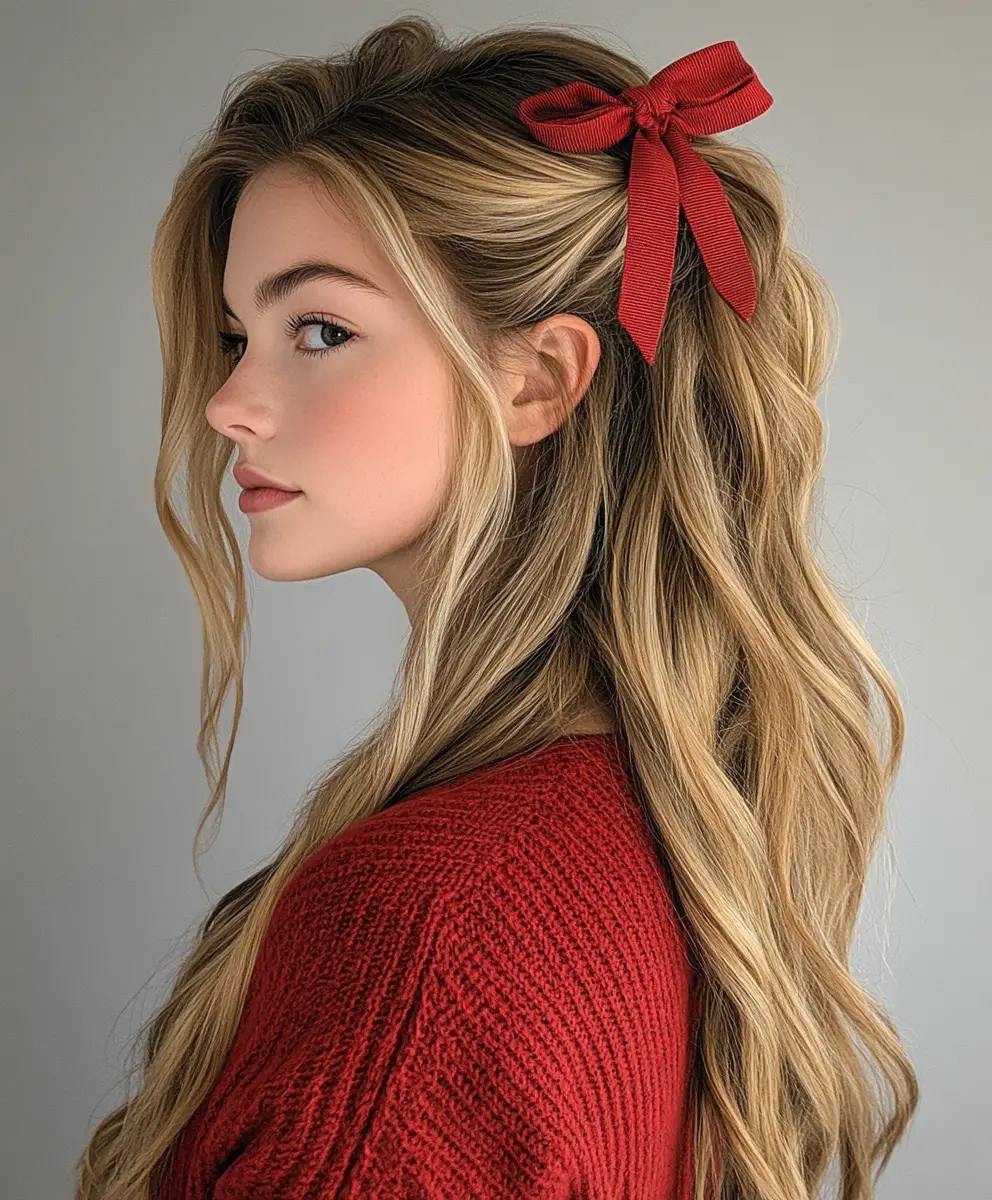 DIY Christmas Hair