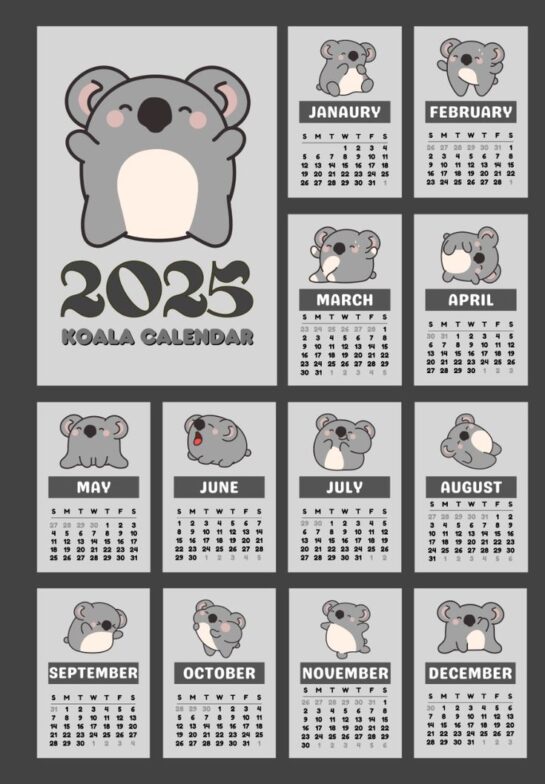 2025's Cutest Calendars: A Year of Fluffy Friends and Adorable Dates