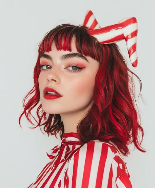 DIY Christmas Hair