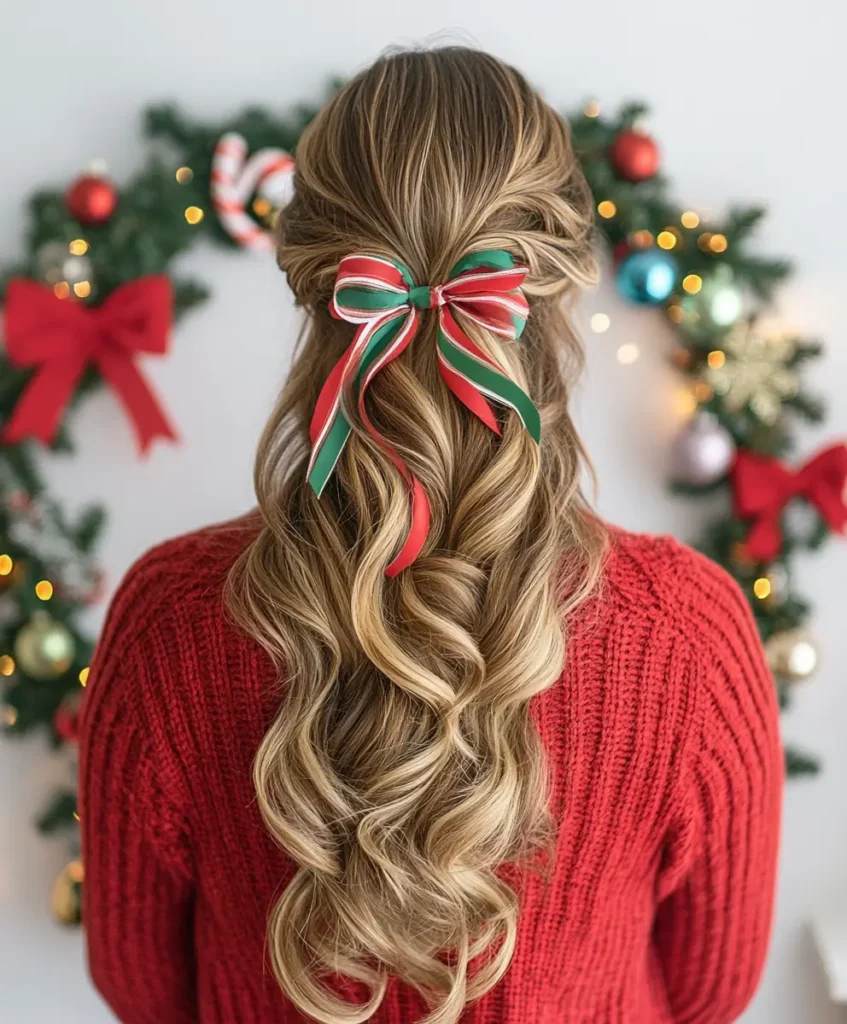 DIY Christmas Hair