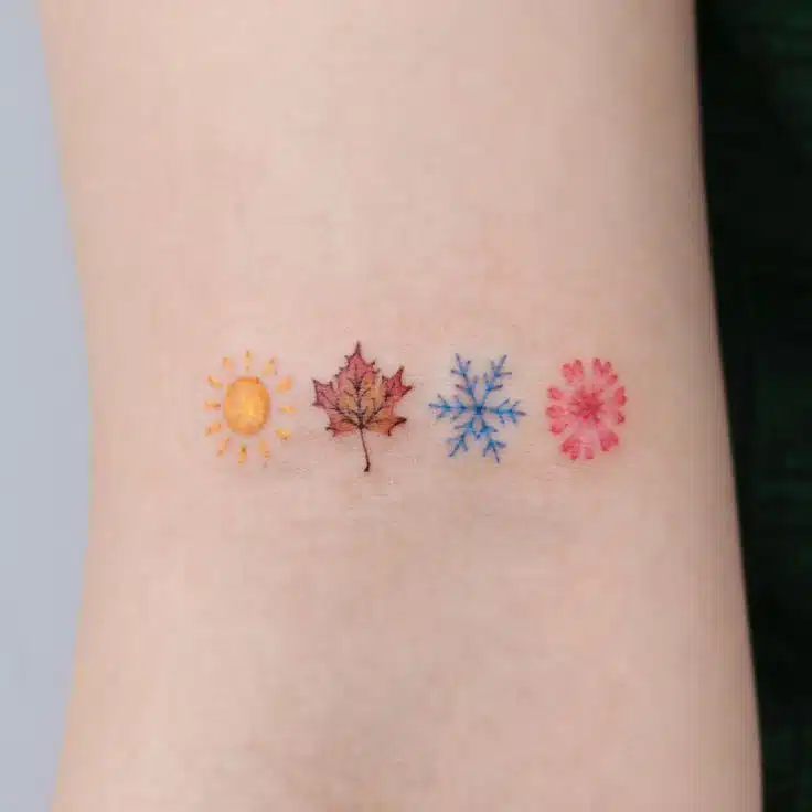 Christmas tattoo idea