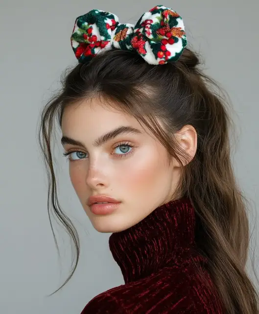 DIY Christmas Hair