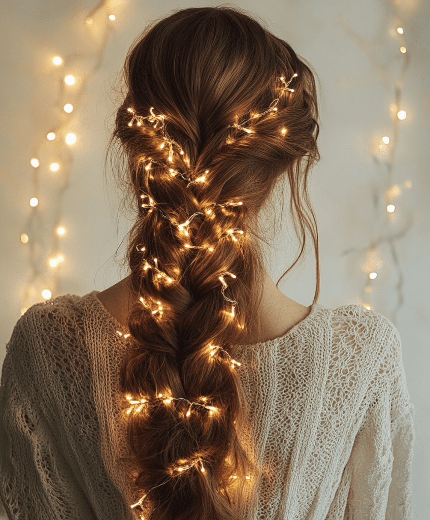 DIY Christmas Hair