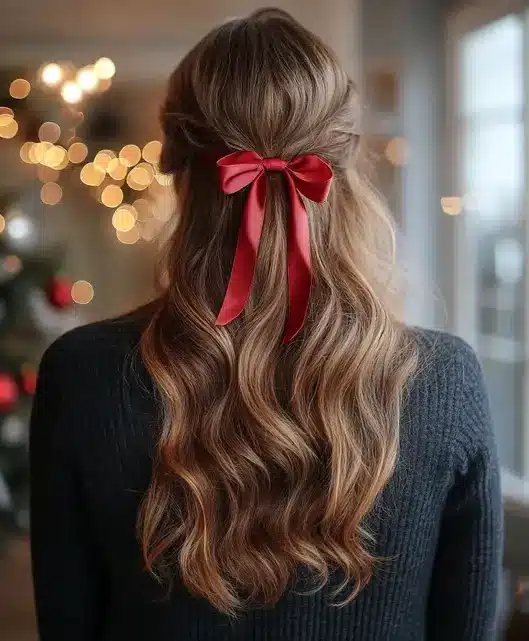 DIY Christmas Hair