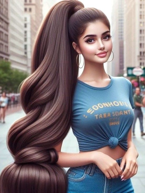 Exquisite Long Hairstyles