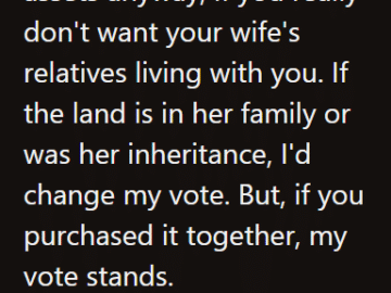 AITA for telling my wife that the house we are gonna build won't have 5 extra rooms for her mom, her 3 brothers and her cousin