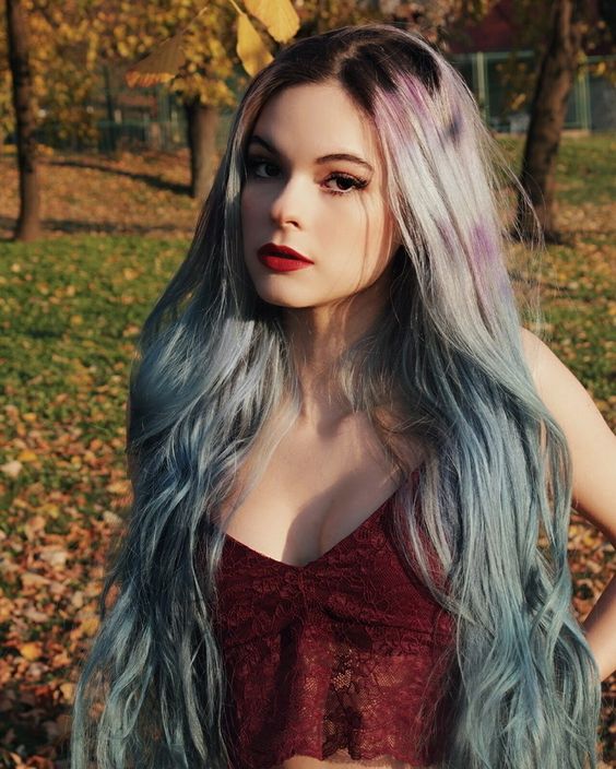 Color ideas for long hairs