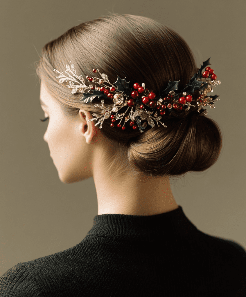 DIY Christmas Hair