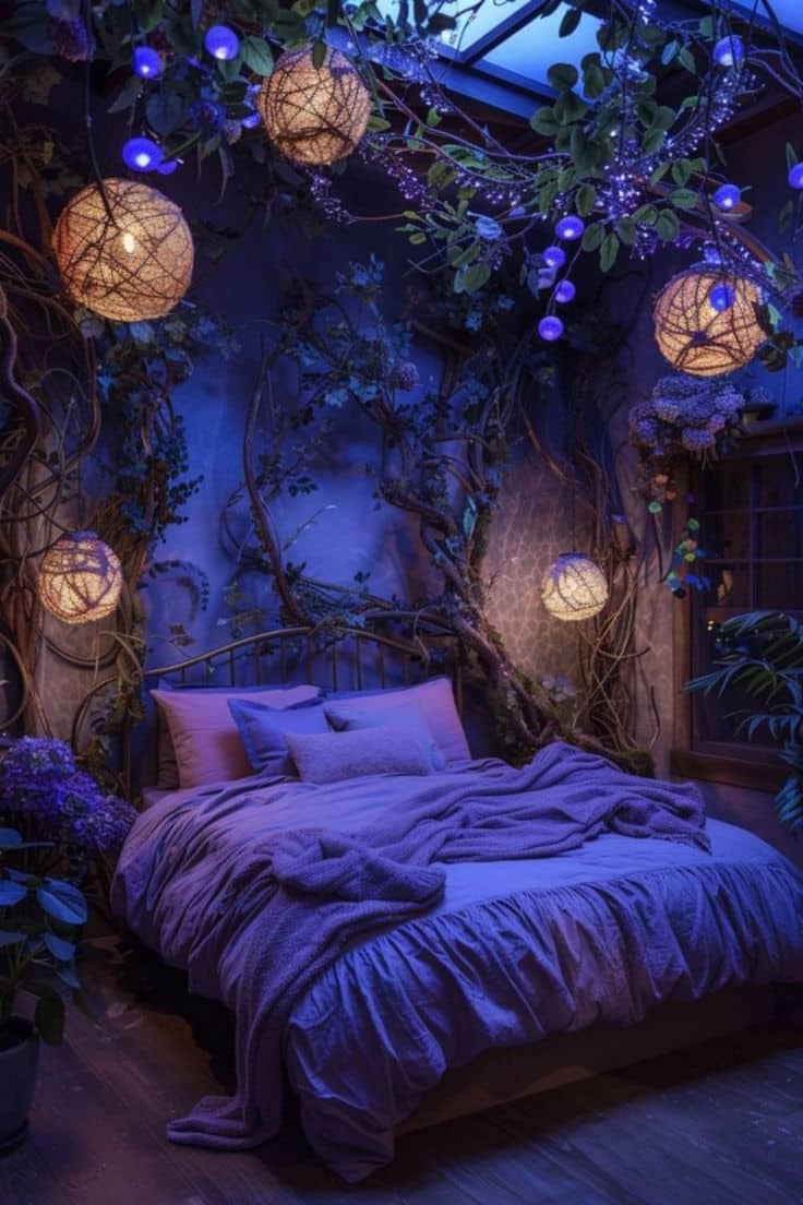 Bedroom wall decor for a heavenly hangout
