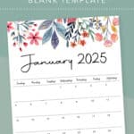 Free Printable Calendar Templates