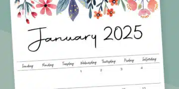 Free Printable Calendar Templates