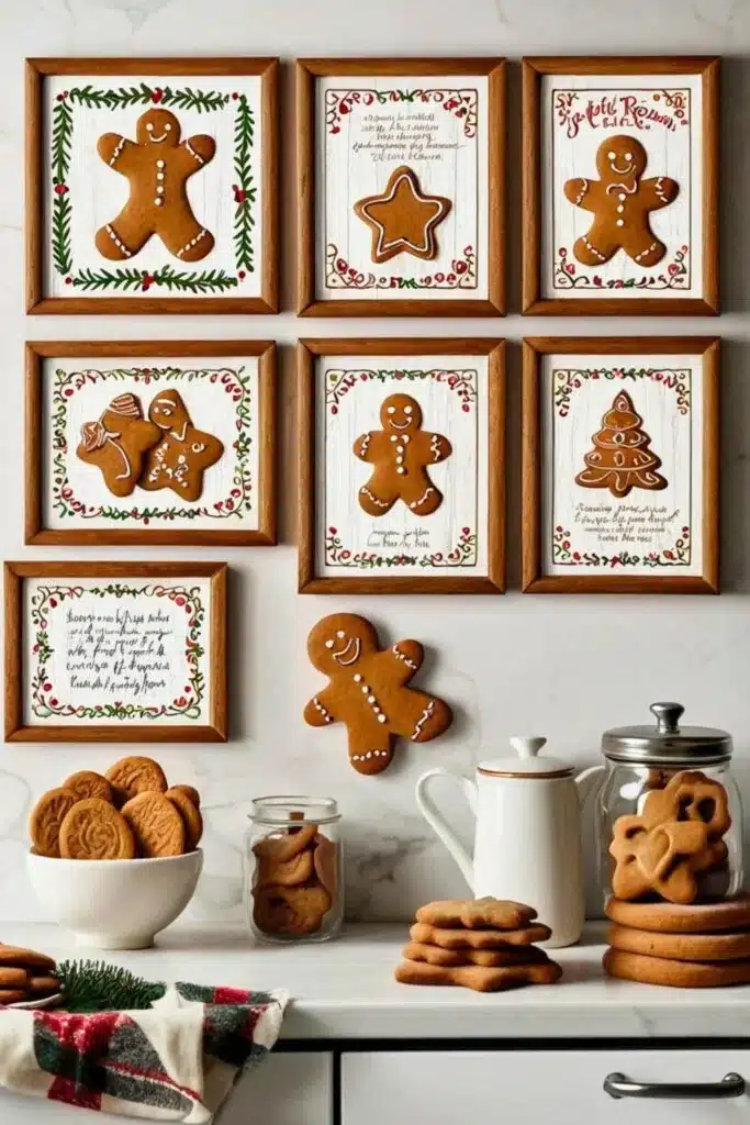  Gingerbread Wall Art kitchen ideas