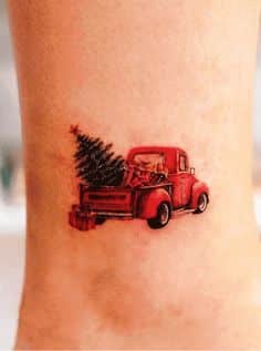 Christmas tattoo idea