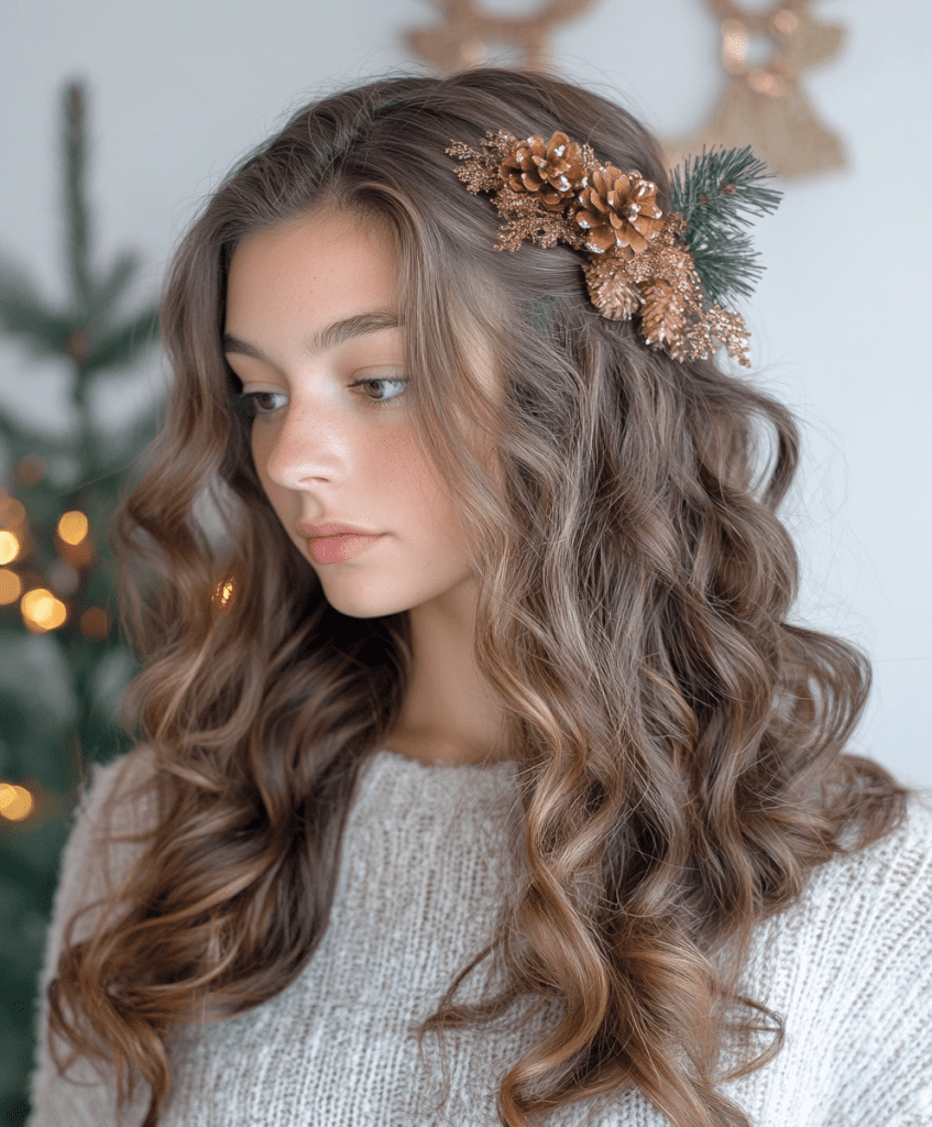 DIY Christmas Hair