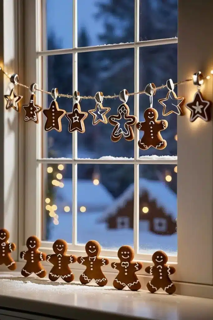 Gingerbread Cookie Cutter Garland kitchen ideas