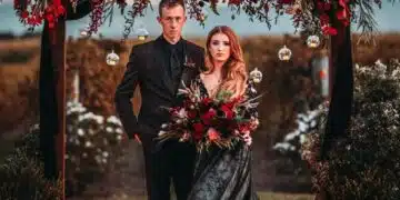 Dark Gothic Wedding Dress Inspo That Breaks Tradition