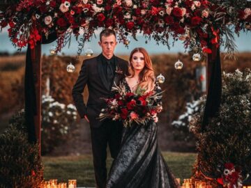 Dark Gothic Wedding Dress Inspo That Breaks Tradition