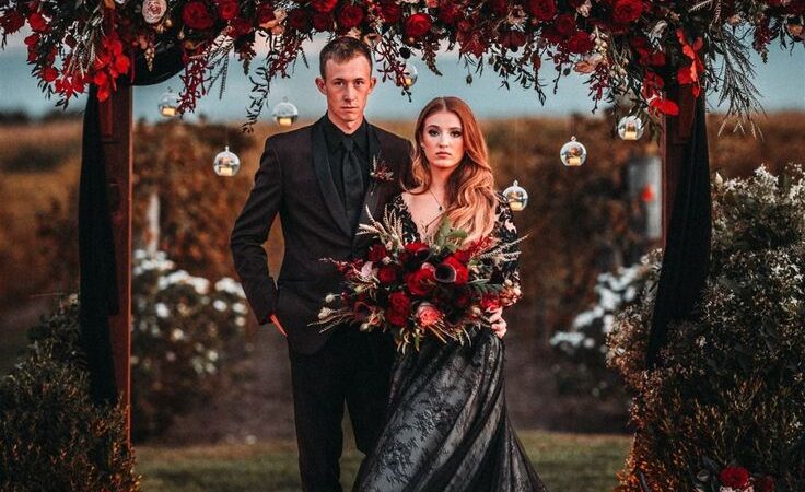 Dark Gothic Wedding Dress Inspo That Breaks Tradition