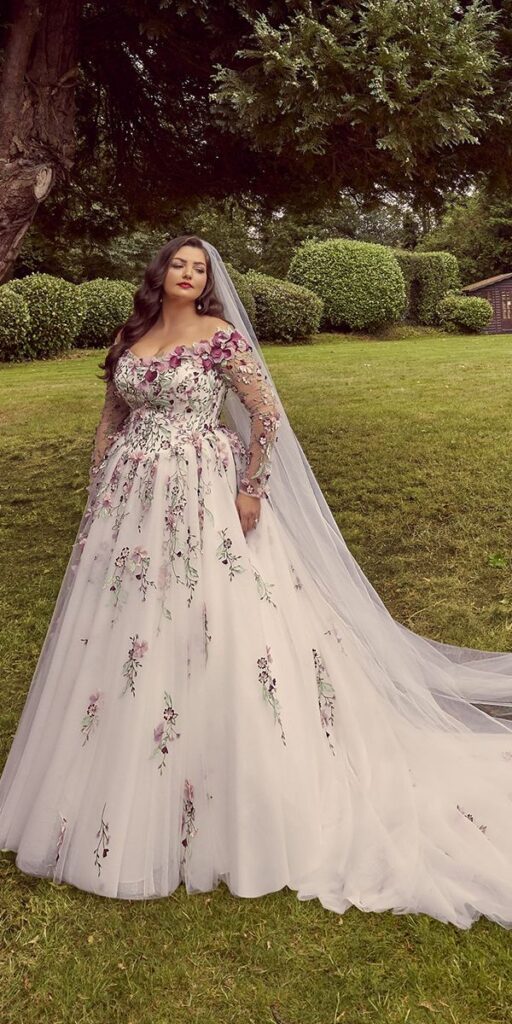 Floral Wedding Dress